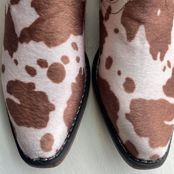Roper cowhide pattern size 7 boots - Picture 7 of 12